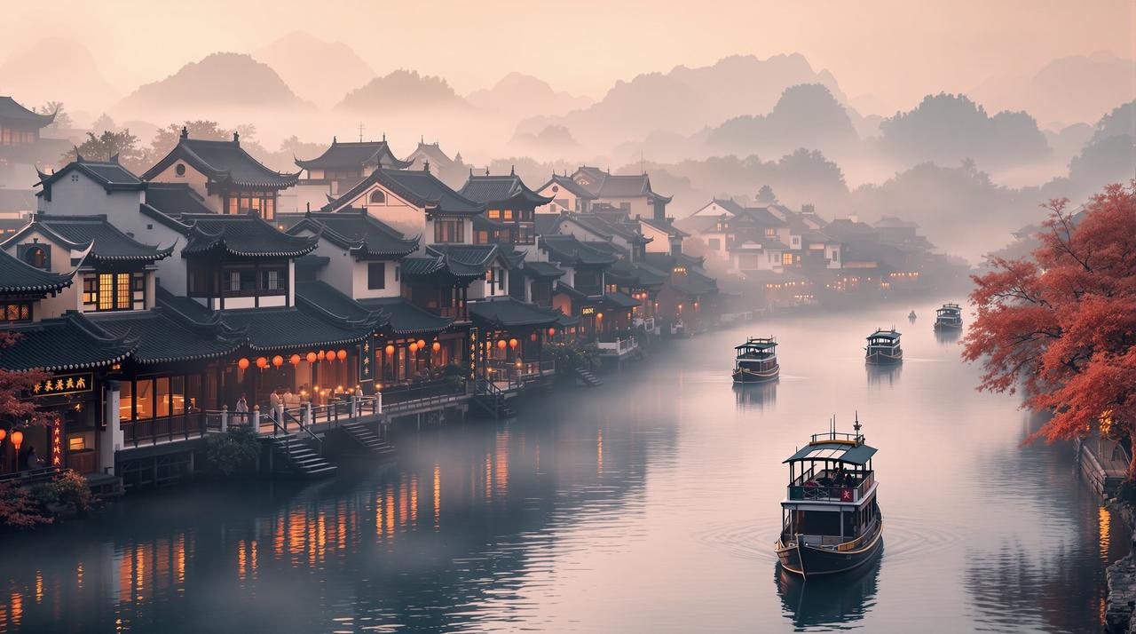 江南烟雨：水墨长卷 - 豆花影视影视内容封面图